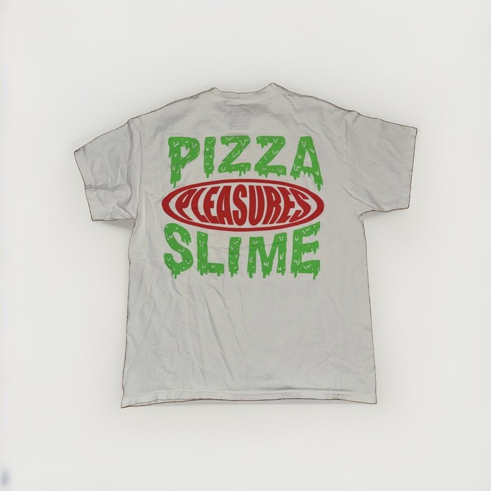 PLEASURES x Complex Con Exclusive T-Shirt White Large 20x27